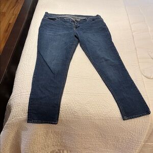 Old Navy Blue Boyfriend Skinny Jeans-18 Tall
